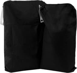 Set van 2 Waterdichte Waszakken met Rits, Vouwbare Waszak voor Kamperen en Reizen, 60 x 45 cm en 55 x 35 cm, Ideaal voor Vuile Kleding en Organisatie — thumbnail 1