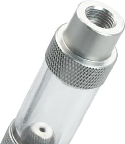 Eenvoudige waterbijvul CO2-bubbelmeter met terugslagklep en watertoevoer voor planten aquaria, inclusief lucht slang aansluiting en CO2-regelaar — thumbnail 4