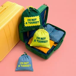 Fisura Waszakken I'm not a tourist (set van 3) — thumbnail 1