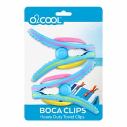 O2COOL - Boca Clips® Extra Stevige Handdoekclips - Slippers Hibiscus — thumbnail 4