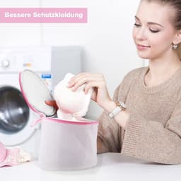 Waszakken Set 7-delig – Fijnmazig – Herbruikbaar – Beschermt Delicate Kleding – Voor Wasmachine en Reizen – Verschillende Maten – 7 Stuks – Wit — thumbnail 5