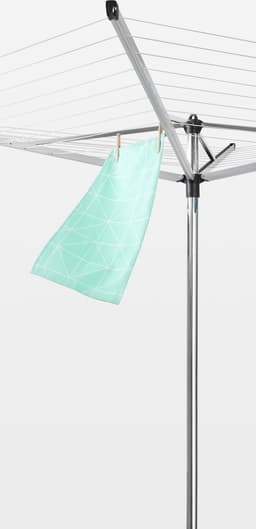 Brabantia Topspinner Droogmolen - met Metalen Grondanker - 40 m - Metallic Grey — thumbnail 5
