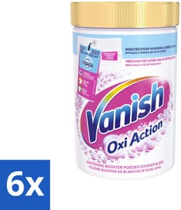 6 x Vanish Oxi Action - Vlekkenverwijderaar Poeder - Witte Was - 710 Gram - Vlekkenverwijderaar - Witte Was - Wasverzachter - Waspoeder - Vlekken Verwijderen — thumbnail 3