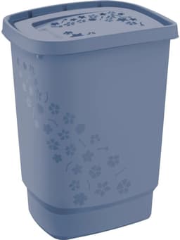 Rotho Flowers Wasverzamelaar 44.7x34.7x60.5 cm 55L Horizon Blauw — thumbnail 1
