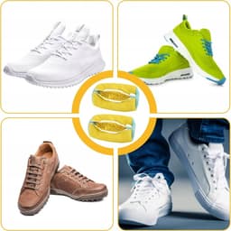 Waszak Schoenen met Rits – 360° Uitgebreide Reiniging - Sneakers Waszak voor Wasgoed - Schoen Waszak Wasmachine - 2 Stucks - Geel — thumbnail 2