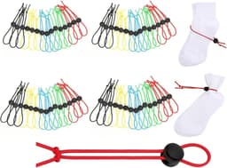 50 stuks - sokkenklemmen - Geweldige wassokkenhouder -stropdasklemmen - Organizer voor wasmachine en droger — thumbnail 1