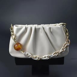 Telefoon - Sieraad - Hanger - Gsm - Ketting - Pols - Koord - Kralen - Handtas - Bruin — thumbnail 3