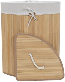 Hoekwasmand ARCO, bamboe, 60 l — thumbnail 2