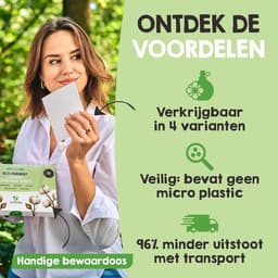Proefpakket Wasstrips ECO 60 Wasbeurten in 3 Geuren Milieuvriendelijke Wasmiddeldoekjes Wasvellen Wasmiddel Voordeelverpakking incl. wasverzachter wasdoekje — thumbnail 3