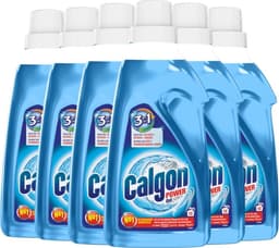 Calgon 3 in 1 Power Gel Wasmachine Reiniger en Anti kalk - 750 ml x6 — thumbnail 2
