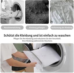 2 stuks Duurzame honingraat mesh waszakken - waszak - Wasmachine waszakken - voor delicate was - voor T-shirts, jas, jurk, broek(30 x 40 cm en 40 x 50 cm) — thumbnail 4