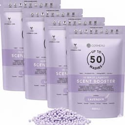 Cosmeau Geurbooster 200 Lavendel Navulling Refill Made in Holland - Geurparels - 200 Wasbeurten - Lavender - 1000gr - Geurkralen Wasparfum Scent Booster — thumbnail 1