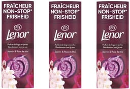Lenor Geurbooster Jasmijn & Rose de Mai - 3 x 155 Gr Voordeelverpakking 36 Scoop — thumbnail 1