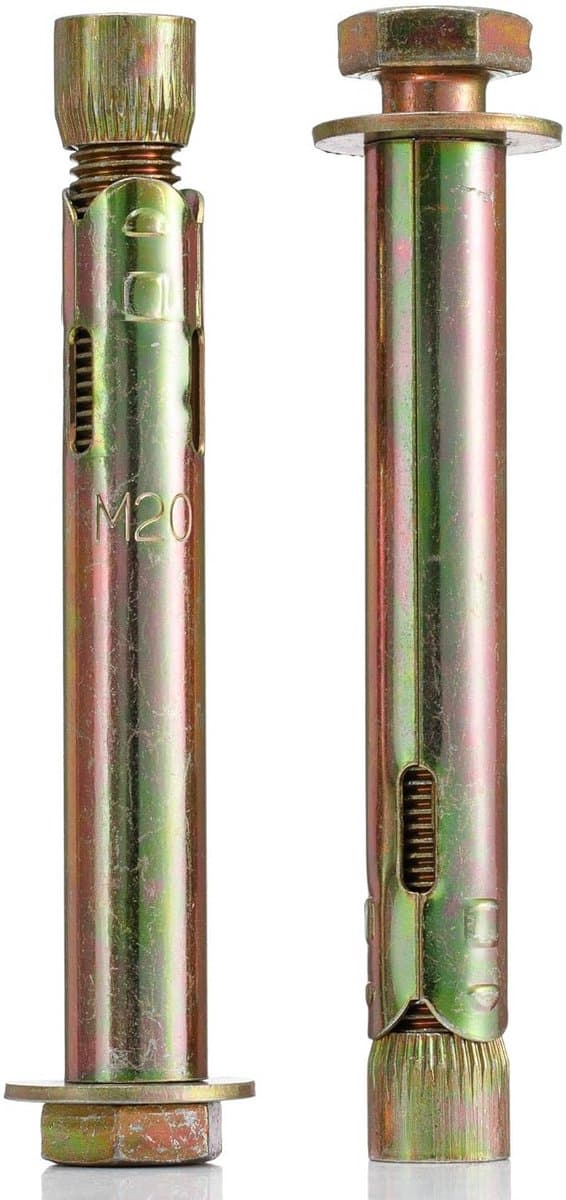 Zware Beton Ankers M16 x 150mm - Zeskantbouten voor Metselwerk en Fundering — afbeelding 1