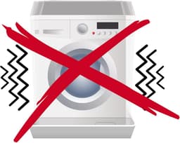 Anti-Vibratiemat voor Wasmachine - Trillingsdempende Opvangbak - Geschikt voor Voorladers — thumbnail 4