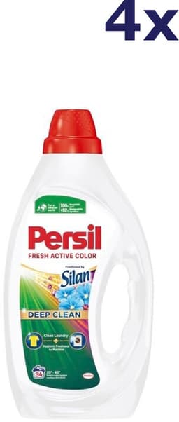 Persil Freshness By Silan Deep Clean - Vloeibaar Wasmiddel - Voordeelverpakking - 4 x 34 Wasbeurten — thumbnail 4