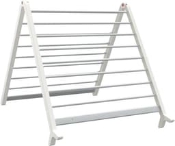 Droogrek Badkuip - Kledingdroger Uitschuifbaar - Ruimtebesparend Wassen - Corrosiebestendig Aluminium - 53-90 cm — thumbnail 4