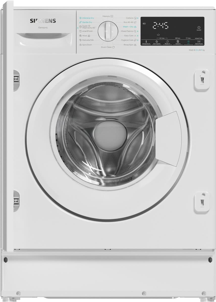 Siemens WK14D490EU - iQ500 - Inbouw was-droogcombinatie — afbeelding 1