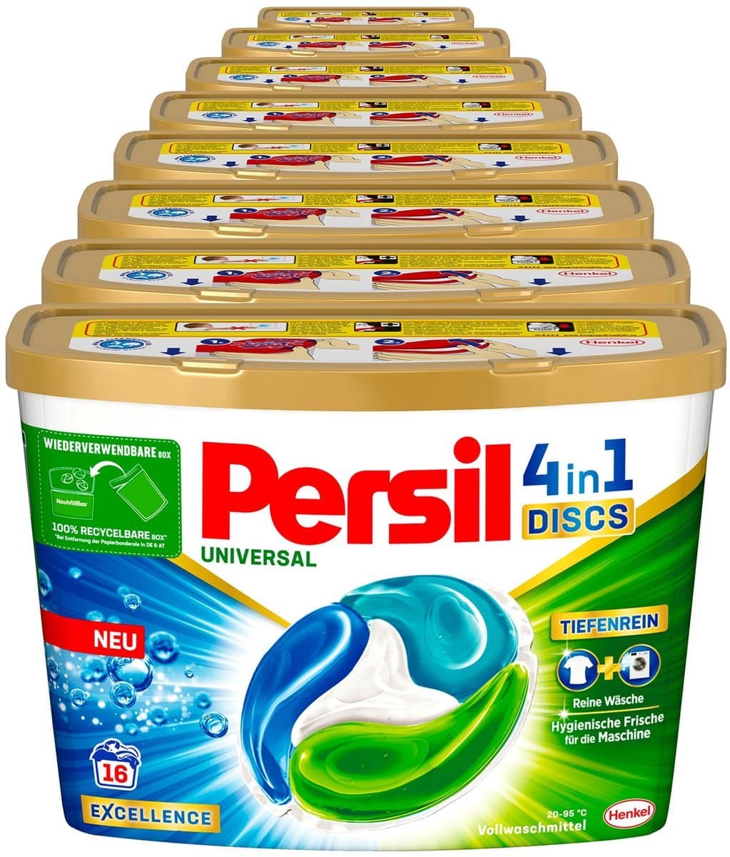 Persil 4in1 Deep Clean Wasmiddel PodsUniverseel - 160 Wasbeurten - Vlekkenverwijderaar - Fris & Krachtig — afbeelding 1