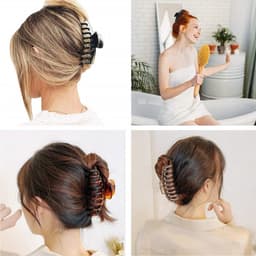 Set van 3 Grote Haarspelden - Antislip Klemmen (11 cm) voor Dik en Fijn Haar — thumbnail 4