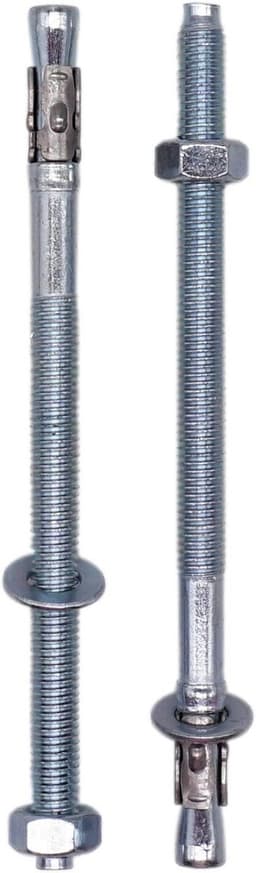 4x Verzinkte Spreidpluggen M8 x 65mm - Stevige Betonankers voor Bouw en Montage — thumbnail 5