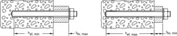 Verzinkte Ankerstang M16 x 250 Staal Kwaliteit 8.8 voor Injectiemortel — thumbnail 3