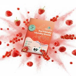 Seaves Wasstrips Berry - 60 Wasbeurten - Wasstrips Proefpakket - Wasmiddel doekjes - Wasvellen - Biologisch afbreekbaar - Plasticvrij — thumbnail 2