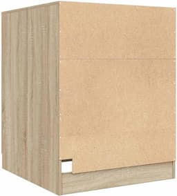 Wasmachinekast Dubbele Deur - Wasruimte Opbergkast - Badkamer Organisatie - Strak Modern Design - 71 x 715 x 915 cm — thumbnail 5