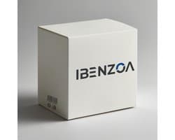 Ibenzoa® Extra grote opvouwbare wasmand met 2 vakken en handgrepen voor eenvoudig dragen