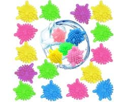 Mix en Match Wasballen - Herbruikbare Drogerballen - 5 Kleuren - 4,5 cm - Set van 20