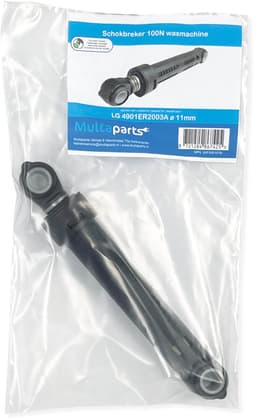 Multaparts® schokbreker geschikt voor LG wasmachines | Lengte 250 mm | Alternatief voor 4901ER2003A, 4901ER2003K, AGM30136701 — thumbnail 2