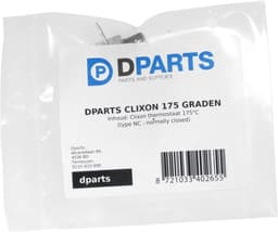 Dparts clixon 175°C graden - NC normally closed - geschikt voor Miele wasdroger - thermostaat temperatuurbeveiliging temperatuurbegrenzer verwarmingslement droger - nr. 5126720 5432490 5432491 — thumbnail 4