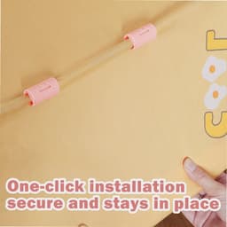 18 Counts Bed Sheet Grippers with Two-Speed Adjustment, Bed Sheet Holder Clips That Hold Slip and Fall Out, Clips for Snack Bookmark Clip Order Random Color — thumbnail 2