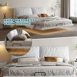 Matrashouders voor Stabiele en Antislip Bedden, Geschikt voor Diverse Bedtypes en Matrasdiktes — thumbnail 3