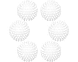 Famanu 6-pack wasballen - Wasmachine, droger - Drogerballen - Huishoudelijke drogerballen - Kledingreiniging - Wit — afbeelding 1