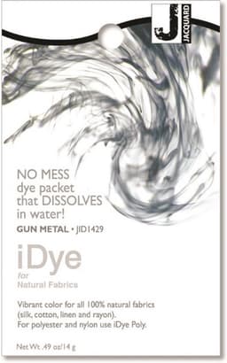 Jacquard textielverf iDye Natural grijs 14 gram voor katoen en zijde. — thumbnail 1