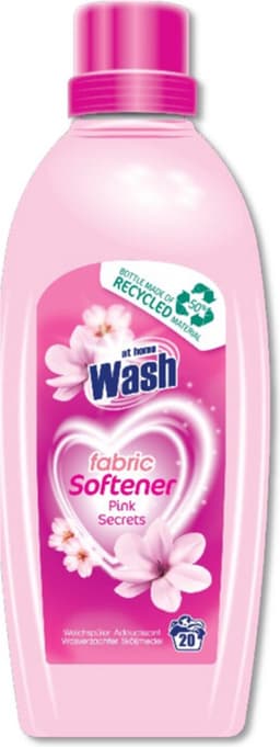 6x At Home Wasverzachter Pink Secrets 20 Wasbeurten 750 ml — thumbnail 1