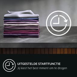 AEG TR738AT2B 7000 serie SensiDry - Wasdroger - Warmtepompdroger - 8 kg - Energielabel A+++ — thumbnail 4