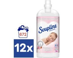 Soupline Hypoallergeen Geconcentreerde wasverzachter (Voordeelverpakking) - 12 x 1.3 l