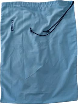 Katoenen waszak -XXL- met trekkoord - Aqua Blue — thumbnail 3