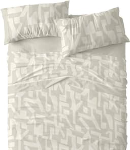 Blanco Beddengoedset, bed 180 cm (+ beschikbare maten), design 141, moskleur (180 x 190/200 cm) — thumbnail 5
