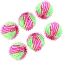 Anti-pluis-wasballen voor het verwijderen van dierenharen, set van 6 stuks, herbruikbare wasballen, 4 cm, antistatische stofreiniger — thumbnail 1