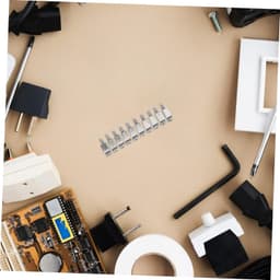 1set Terminal Block Jumper Insert Voor Efficiënte Aansluitingen Din Rail Grond Circuit Terminal Blocks Ruimtebesparend Eenvoudig Te Installeren Voor Diverse Elektrische — thumbnail 4