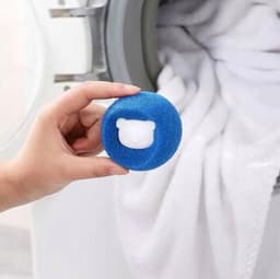 Wasballen voor de Wasmachine - 6 Stuks - Vangt Huisdierhaar en Pluisjes — thumbnail 2