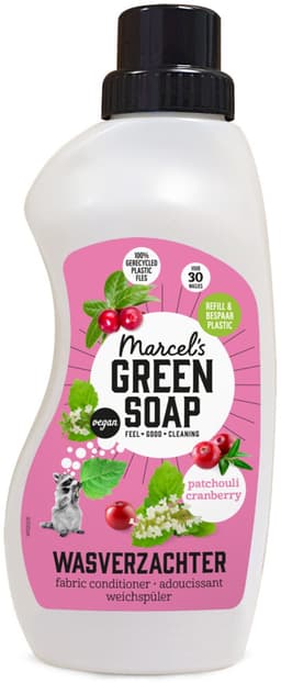 Marcel's Green Soap Wasverzachter Patchouli & Cranberry 30 Wasbeurten 750 ml — thumbnail 1
