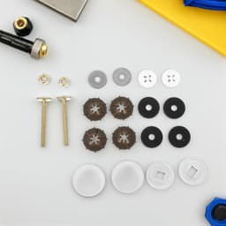 Toilet Wax Ring Kit met Zware Messing Bouten Dikke Waterdichte Afdichting tegen Rioollucht Lekken Geschikt voor Appartementen Badkamer Toiletinstallatie — thumbnail 2