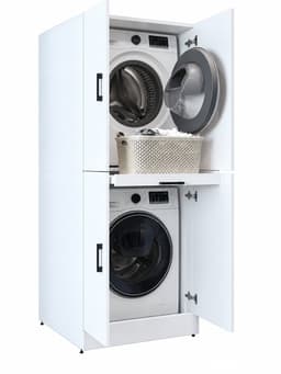 Roomart DORA-I Wasmachine Ombouwkast 70x186 cm - Wit — thumbnail 1