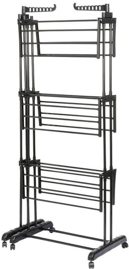 Vilde - Pionaire Droogrek - Metalen - Drie niveaus - 130x64x172 cm — thumbnail 3