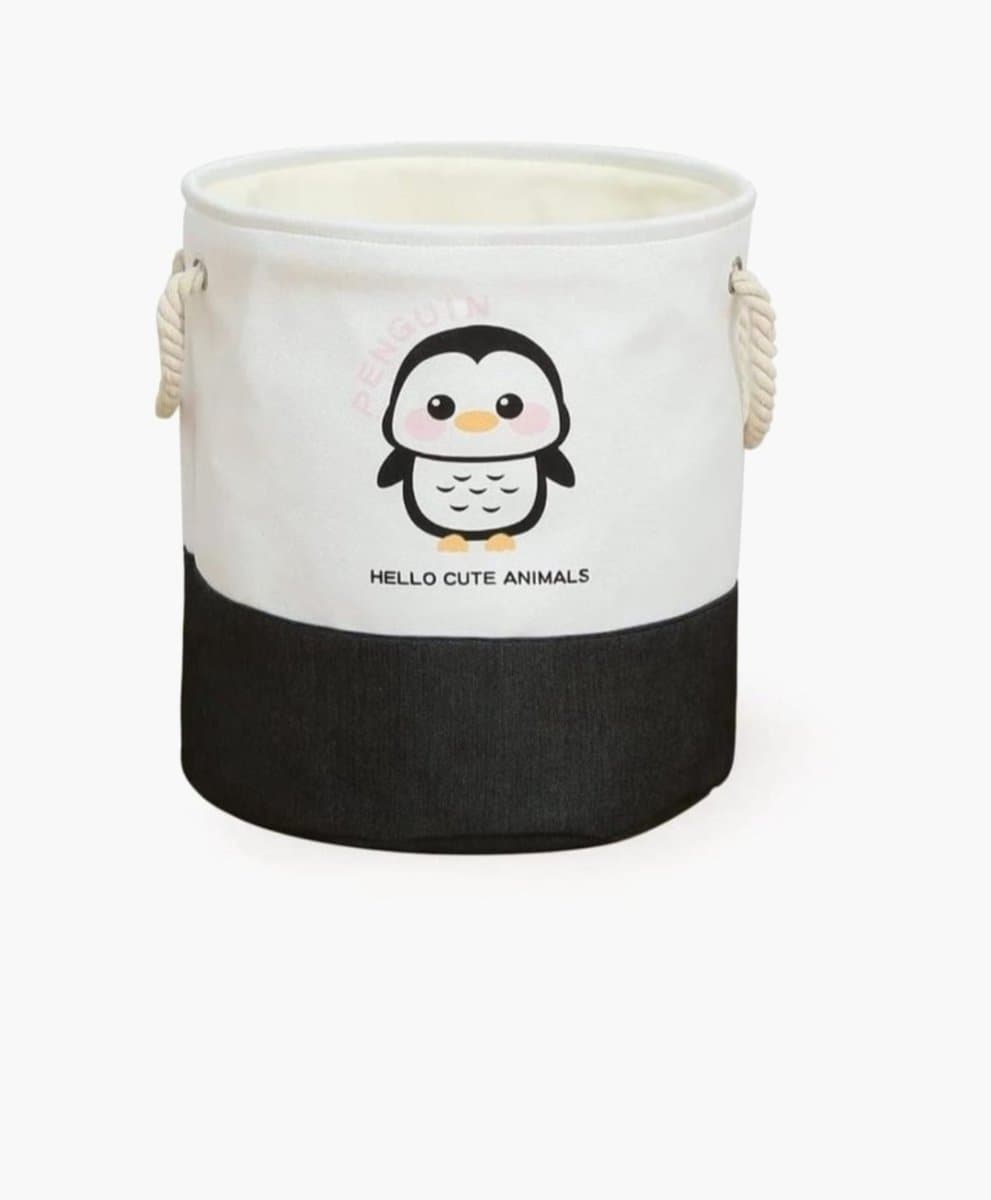Opbergmand Kinderkamer - Wasmand Kinderkamer - Speelgoedmand Kinderen - Laundry Basket — afbeelding 1
