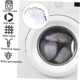 EGoods - Set van 6 opvouwbare kleine waszakken voor fijne was - herbruikbare mini-waszakken voor wasmachine - reisnet voor kledinginpakken — thumbnail 4